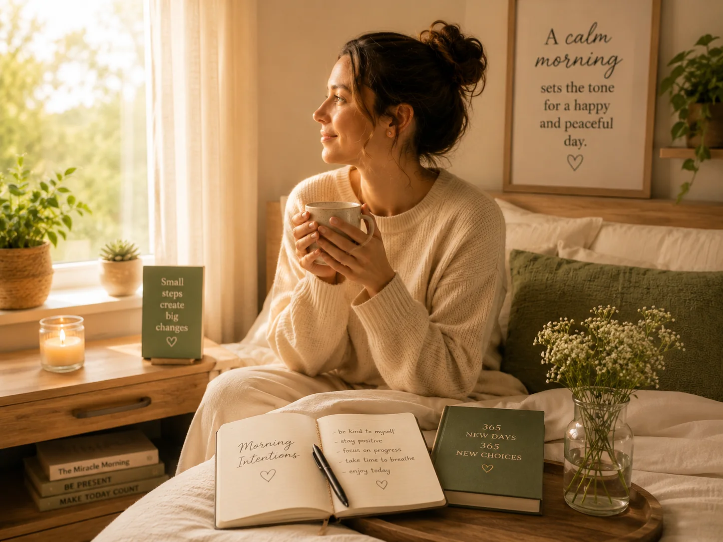 Morning tea and calm routine guide